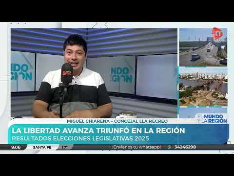 Elecciones Legislativas 2025: En Recreo arrasó La Libertad Avanza | Miguel Chiarena - Concejal