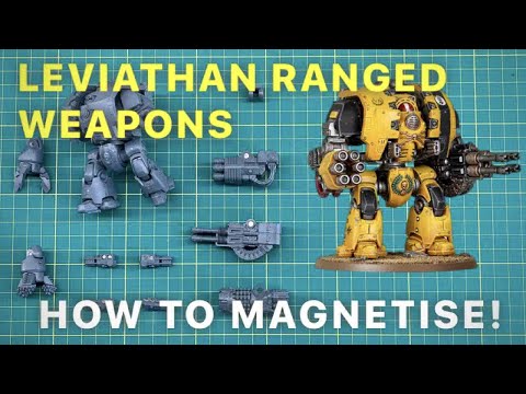 HOW TO MAGNETISE the RANGED Weapons for the Leviathan Dreadnought!