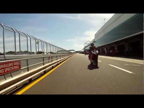 Ducati 996R & Ducati 1098R - Phillip Island Trackday_ April 2012 . Part1 Gopro