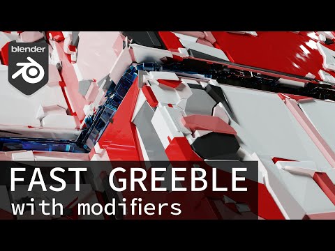 How To Make Greeble In Under 5 Minutes || Blender 2.90