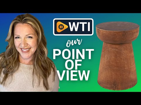 Uziass Wood Tree Stump Stool - WTI product video review