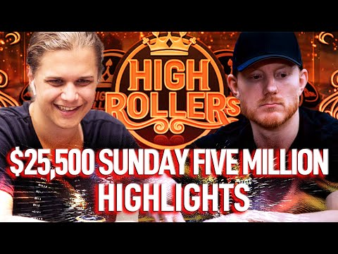 $25k SHR Sunday Five Million Lena900 | jakoon1985 | Naza114 | Lrslzk $5M GTD Final Table Highlights