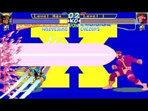 [TAS] Wolverine VS Cyclops (X-Men: Children of the Atom)