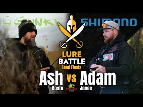 LURE BATTLE - Episode 7 - Ash Costa (Gunki) vs Adam Jones (Shimano)