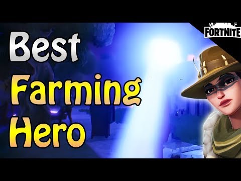 FORTNITE - Best Hero To Use While Farming (Archaeolo-Jess Perks And Gameplay) Video