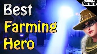 FORTNITE - Best Hero To Use While Farming (Archaeolo-Jess Perks And Gameplay)