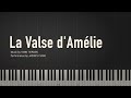 La Valse d'Amélie - Yann Tiersen \\ Synthesia Piano Tutorial