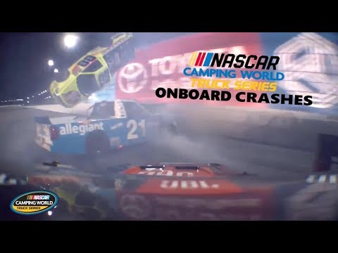 2017 NASCAR Truck Series Onboard Crashes