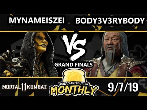 BnB 16 Mortal Kombat 11 - MyNameIsZei (D'Vorah) Vs. Body3v3rybody (Shang Tsung) MK 11 Grand Finals