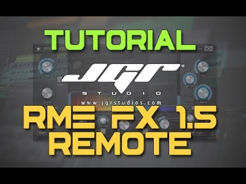 RME TotalMix FX 1.5 remote control with iPad over network Tutorial Italiano