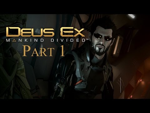 Deus Ex Mankind Divided PS4 Walkthrough Part 1 PL
