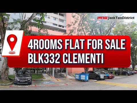 332 Clementi Avenue 2, 332 Clementi Avenue 2, 3 Bedrooms, 990 sqft, HDB Flat For Sale, by Jack Tan, 500219004 - PropertyGuru.com.sg