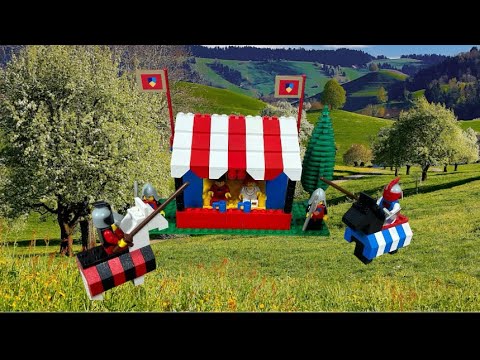 Building LEGO 383-2 / 6083 Knight’s Tournament (1979/1982)