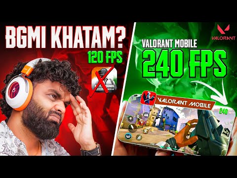 VALORANT Mobile 240 FPS 😱 Toh BGMI Khatam??