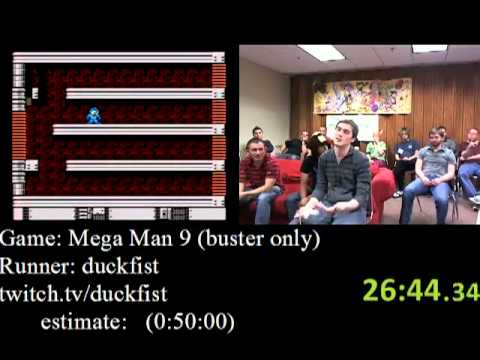 Mega Man 9 - Buster-only Speed Run (43:15) - AGDQ 2012