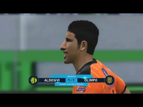 Gol de Acuña. Aldosivi 1 - Olimpo 1. Fecha 1. Primera División 2016