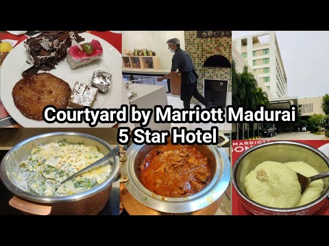 Madurai Courtyard by Marriott | 5 Star Hotel in Madurai | Courtyard by Marriott Buffet Dinner | Food