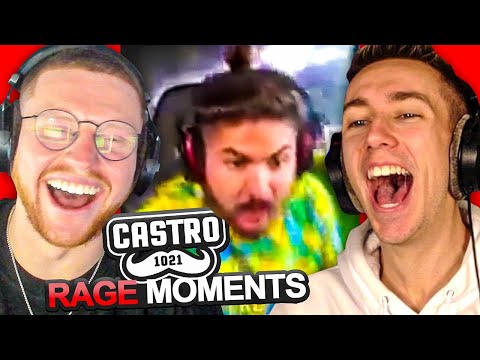 SIDEMEN REACT TO CASTRO FUNNY RAGE MOMENTS