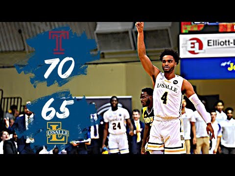 Men's Basketball Edged by Temple, 70-65