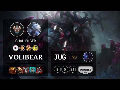 Volibear Jungle vs Rek'Sai - KR Challenger Patch 10.24