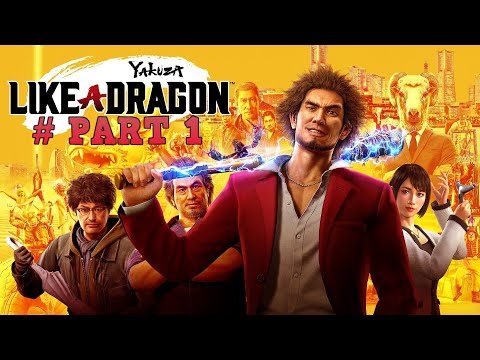 YAKUZA LIKE A DRAGON Gameplay Walkthrough Part 1- INTRO - Chap 1: Light and Shadow (FULL GAME)