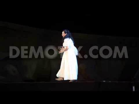 The Israeli Opera Performs Dress Rehearsal of 'Tosca' in Masada