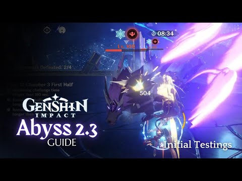 Genshin Impact - Abyss 2.3 Floor 12 Guide