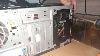 Video thumbnail for 8 Year old HP pavilion 500-130 PC upgrading Power Supply from 300W to 500W by s l chua