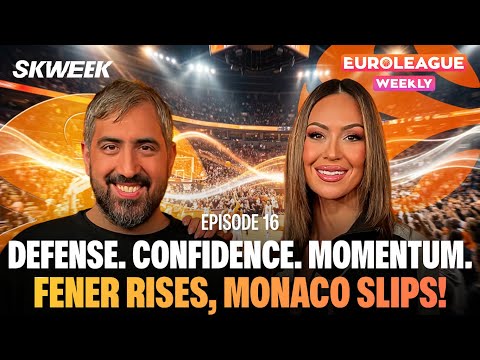 🏀 FENERBAHÇE ARE BACK 🔥 MONACO IN TROUBLE 😬 REAL MADRID THE TEAM TO BEAT? | EUROLEAGUE WEEKLY EP.16