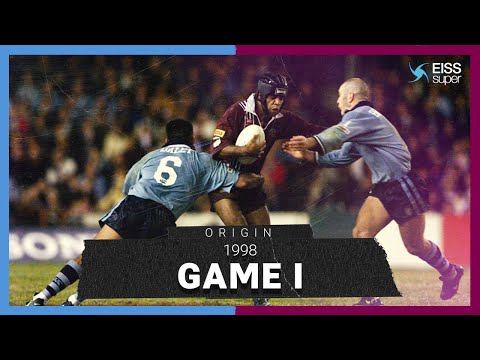 1998 State of Origin Full Match Replay | NSW v QLD | Game 1 | EISS Super Origin Classic | NRL