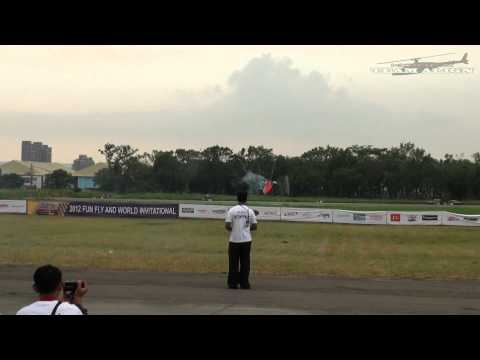 Tareq Alsaadi T-Rex700Nitro DFC Test Flight at ALIGN 3D Funfly!