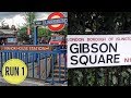 London Taxi Knowledge Run 1: Manor House Station to Gibson Square *2019*