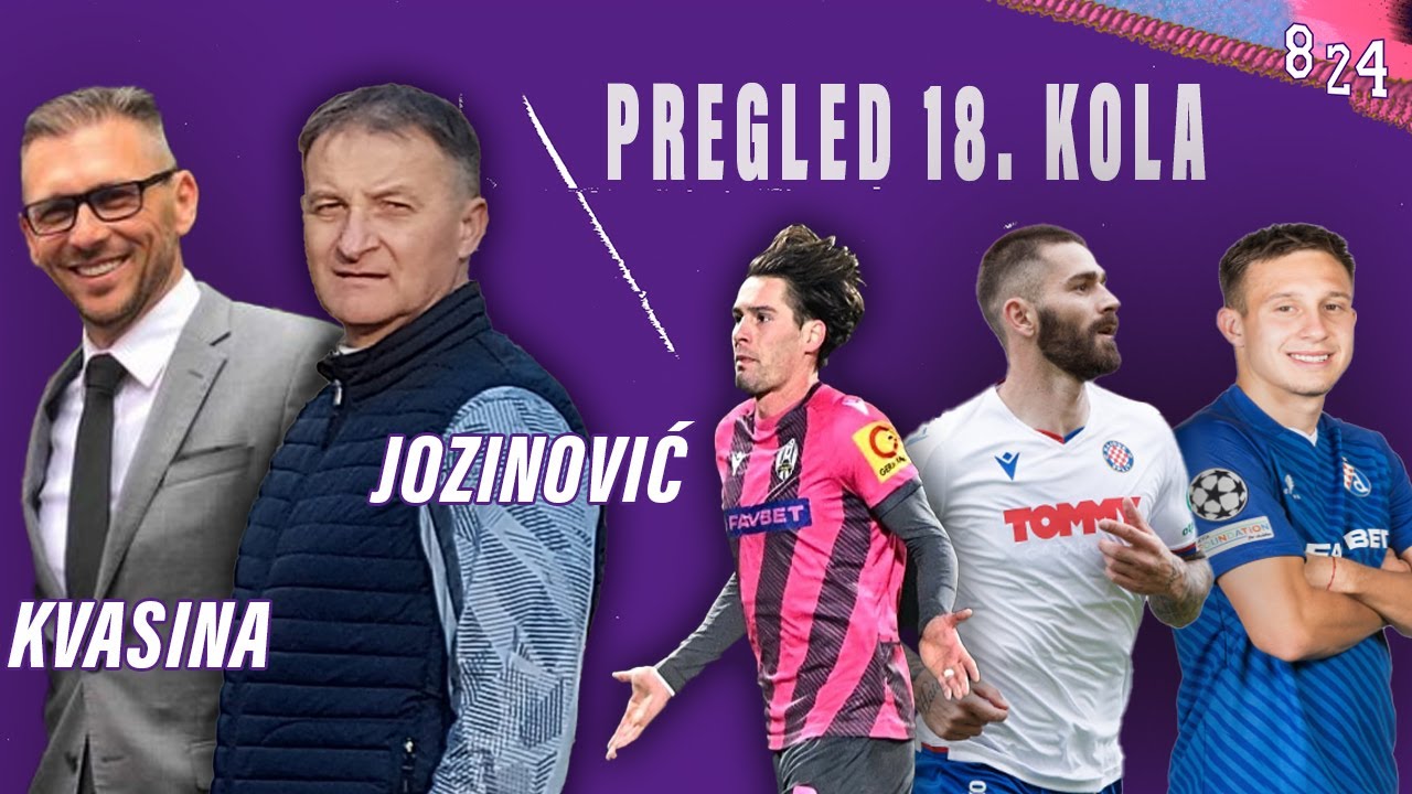 Rijeka i Hajduk na +7 od Dinama na kraju 2024. / Pregled 18. kola HNL