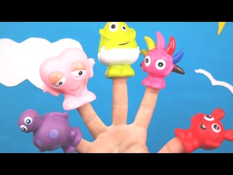 Babblarna Familjen Sång | Figurer | Fingerfamiljen | Finger family Song | Lek och Lär 😜 😝 😛