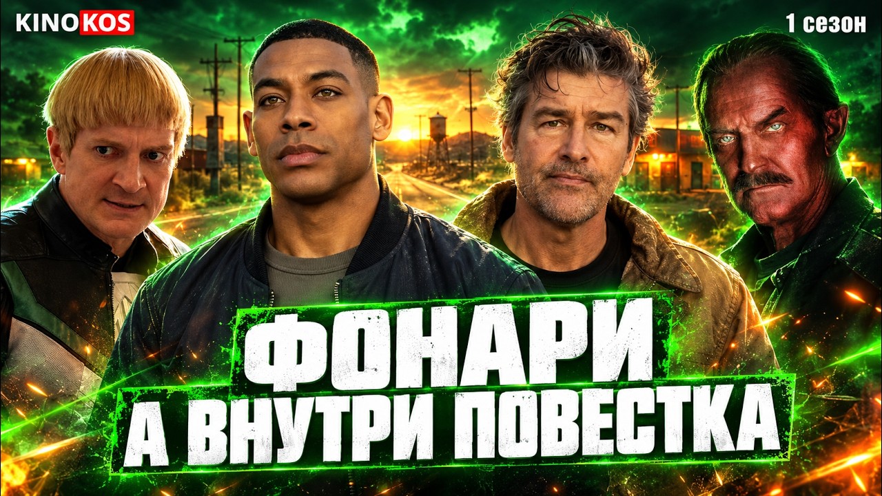ФОНАРИ — зелёный свет только чёрному? (1 сезон) | Грехо обзор