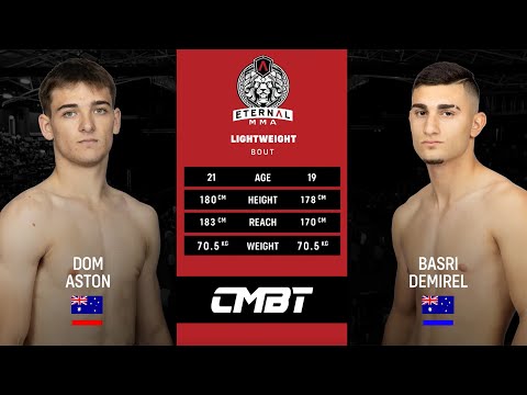 ETERNAL MMA 65 - DOM ASTON VS BASRI DEMIREL - MMA FIGHT VIDEO