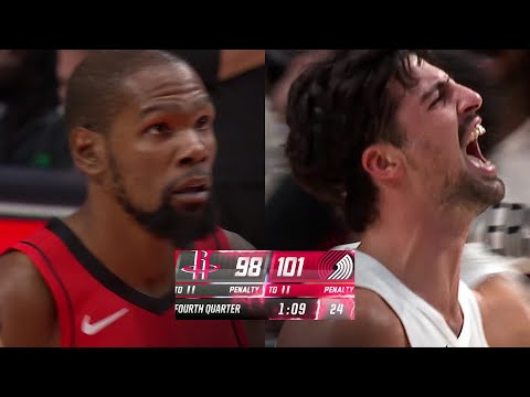 Final 4:24 WILD ENDING Trail Blazers vs Rockets | January 7, 2026