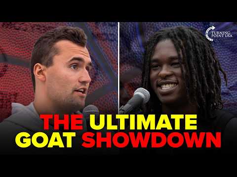 The GOAT Debate: Michael Jordan vs LeBron James | Charlie Kirk’s Take 🏀🔥