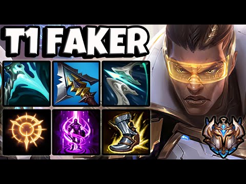 T1 Faker LUCIAN MID vs KARMA - Patch 11.11 Korea Challenger ✅