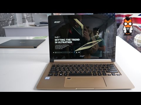 Acer Swift 7 Hands On - 9.98mm Thin Notebook