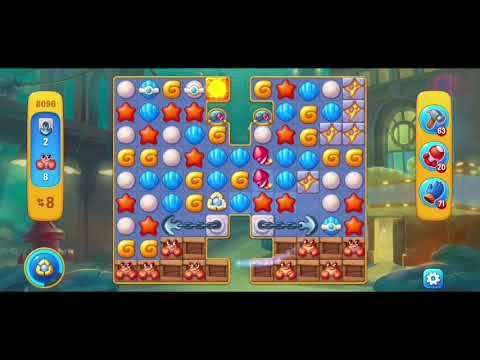 Fishdom 8096 Hard Level - NO 💣🧨💥