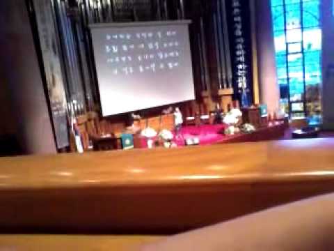 [Short Fancam] 싸이월드-미니홈피 SunYe Sings At Church