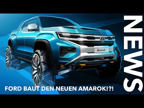 2022 VW Amarok Pickup - gebaut von Ford auf Basis vom Ford Ranger | Voice over Cars News