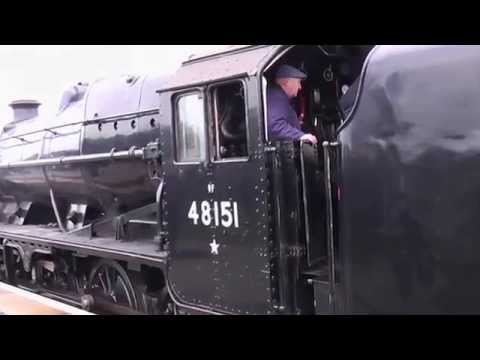 Mainline Steam TRIPLE HEADER 45699,46115 & 48151