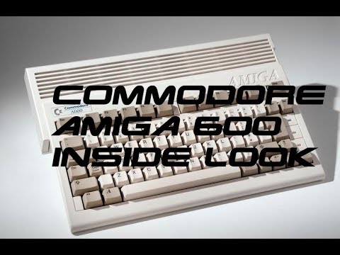 Commodore Amiga 600 quick inside look