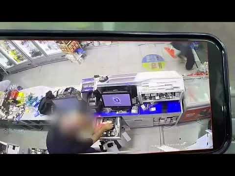 כתב אישום נגד חשוד בשוד המזוין בפיצוציה בנתניה (וידאו)