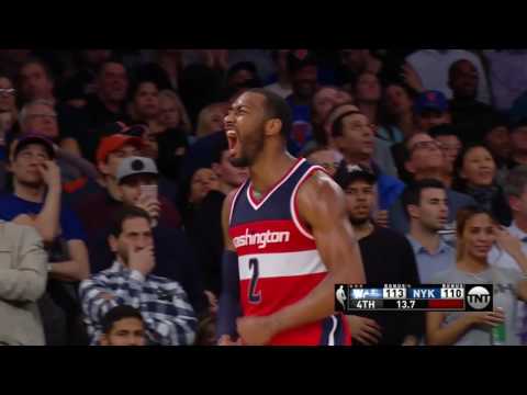 John Wall Insane Crossover and Dunk! | Wizards vs Knicks | January 19, 2017 NBA Season