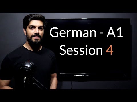 Deutsch lernen für Anfänger - Deutsch A1 - Lektion 4 - Konjugation von sein (sein)