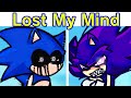 Friday Night Funkin' Lost my Mind - Sonic Vs. Xain FULL WEEK (FNF Mod/Hard) (Sonic.EXE/Fleetway)