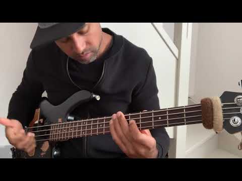 Bass Lessons | Lick 125 Double thumb Em